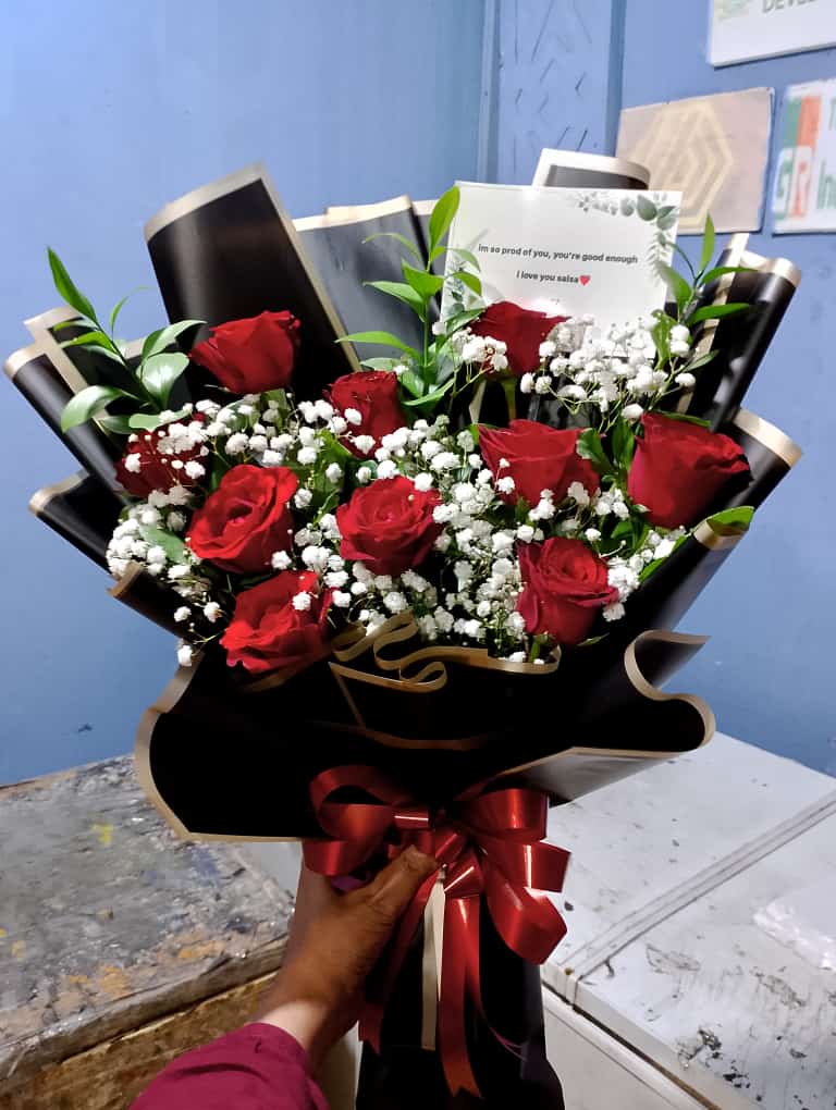 Buket mawar B_F